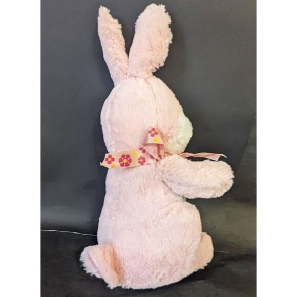 Pink Plush Bunny Rabbit With Baby Bunny 14" By AMCO Intl Co Soft Toy stuffed ani - Picture 2 of 8